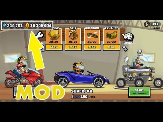 Hill Climb Racing 2 MOD Menu