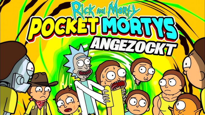 Rick and Morty- Pocket Mortys Sinh Động Ngộ Nghĩnh