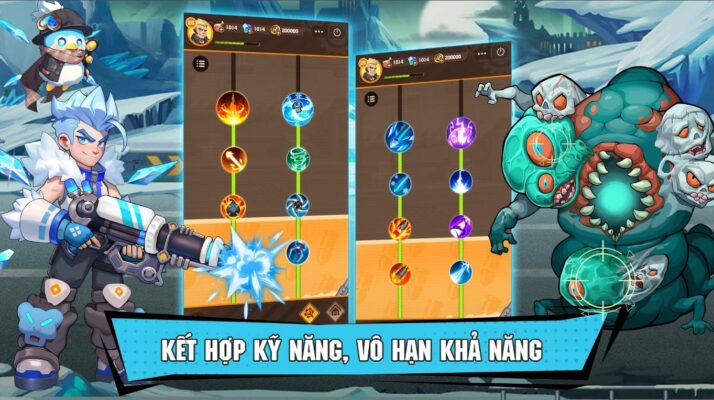 Game Zombies Boom đa dạng vũ khí tối ưu hóa trải nghiệm game