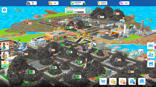 Giới thiệu về tựa game Trash Tycoon Idle business