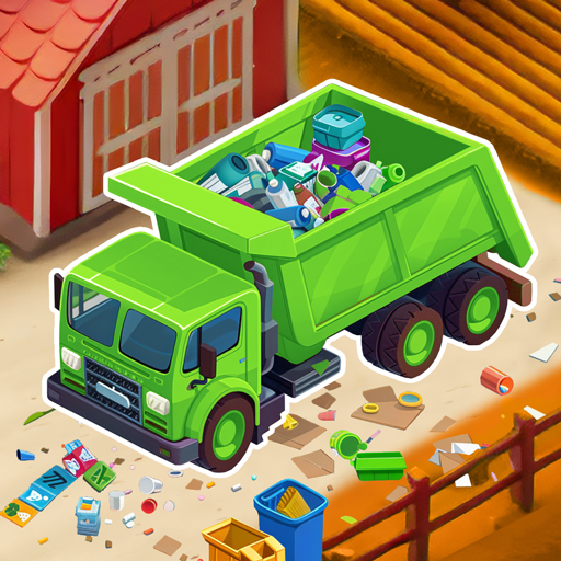 Trash Tycoon Idle Business Logo